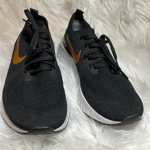 Black and bronze Nike epic react